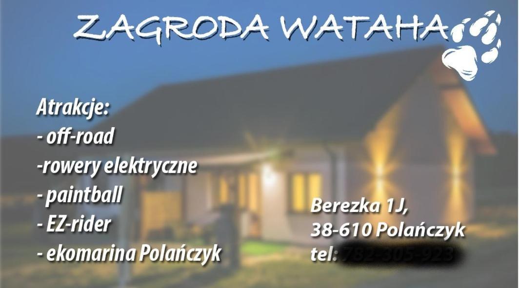 Zagroda Wataha 782 305 923 Polanczyk Exterior photo